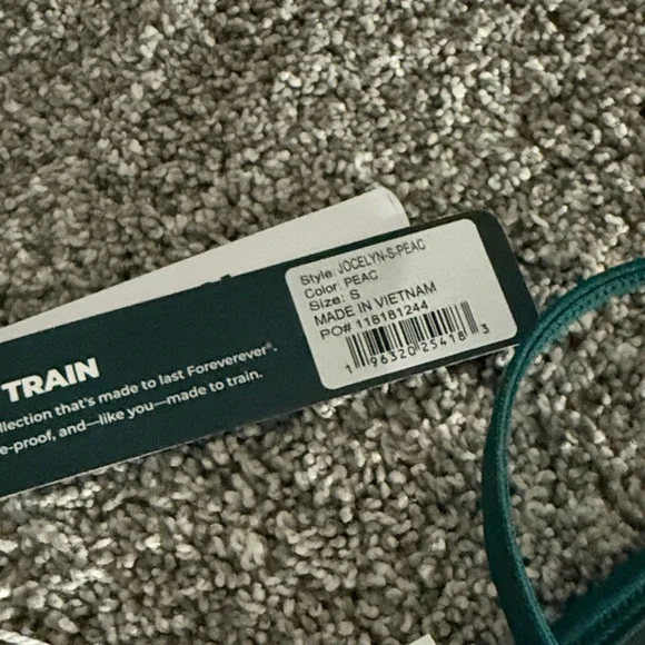 Jolyn Teal Swim Bikini with Coral Lining - Picture 6 of 6